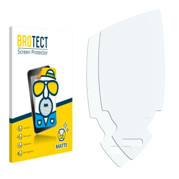 Front side of a product packaging with the brand logo BROTECT. Next to it is the corresponding screen protector.