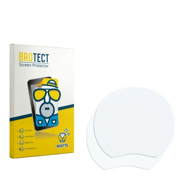 Front side of a product packaging with the brand logo BROTECT. Next to it is the corresponding screen protector.