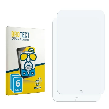 Front side of a product packaging with the brand logo BROTECT. Next to it is the corresponding screen protector.