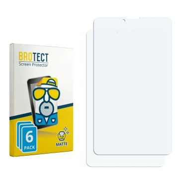 Front side of a product packaging with the brand logo BROTECT. Next to it is the corresponding screen protector.