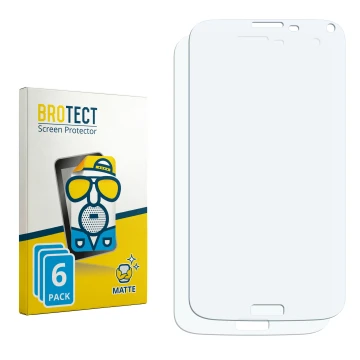 Front side of a product packaging with the brand logo BROTECT. Next to it is the corresponding screen protector.