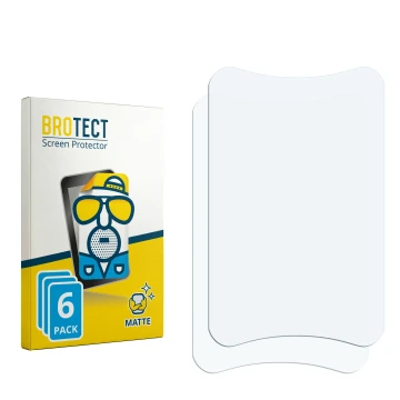Front side of a product packaging with the brand logo BROTECT. Next to it is the corresponding screen protector.