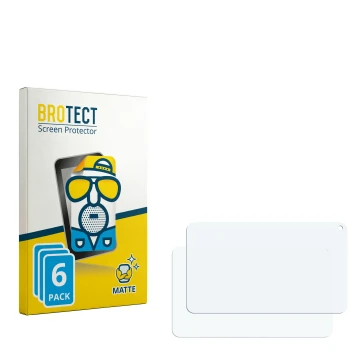 Front side of a product packaging with the brand logo BROTECT. Next to it is the corresponding screen protector.