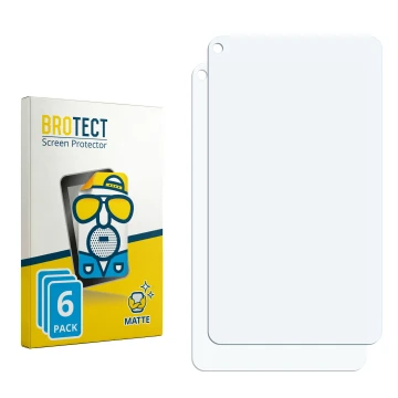 Front side of a product packaging with the brand logo BROTECT. Next to it is the corresponding screen protector.