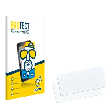 Front side of a product packaging with the brand logo BROTECT. Next to it is the corresponding screen protector.