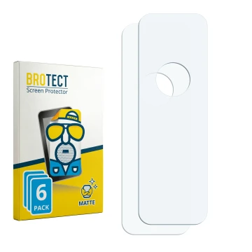 Front side of a product packaging with the brand logo BROTECT. Next to it is the corresponding screen protector.