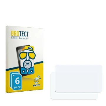 Front side of a product packaging with the brand logo BROTECT. Next to it is the corresponding screen protector.
