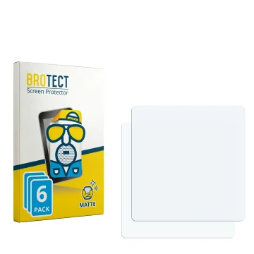 Front side of a product packaging with the brand logo BROTECT. Next to it is the corresponding screen protector.