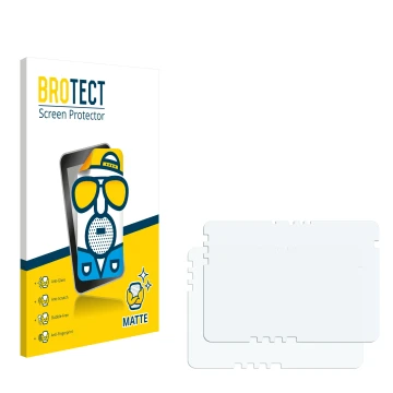Front side of a product packaging with the brand logo BROTECT. Next to it is the corresponding screen protector.