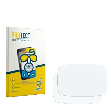 Front side of a product packaging with the brand logo BROTECT. Next to it is the corresponding screen protector.