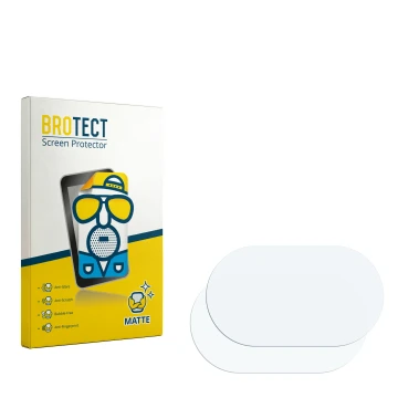 Front side of a product packaging with the brand logo BROTECT. Next to it is the corresponding screen protector.