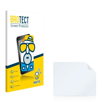 Front side of a product packaging with the brand logo BROTECT. Next to it is the corresponding screen protector.