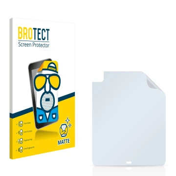 Front side of a product packaging with the brand logo BROTECT. Next to it is the corresponding screen protector.