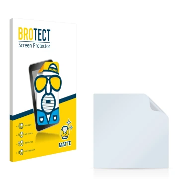 Front side of a product packaging with the brand logo BROTECT. Next to it is the corresponding screen protector.