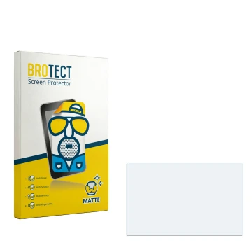 Front side of a product packaging with the brand logo BROTECT. Next to it is the corresponding screen protector.