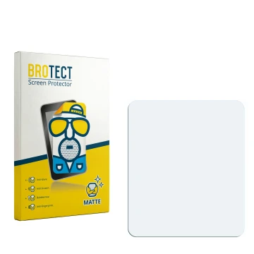 Front side of a product packaging with the brand logo BROTECT. Next to it is the corresponding screen protector.