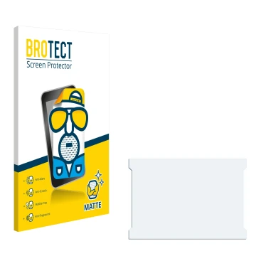 Front side of a product packaging with the brand logo BROTECT. Next to it is the corresponding screen protector.