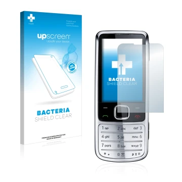 Front side of a product packaging with the brand logo upscreen. Next to it is the device Nokia 6700 classic shown with the cor