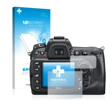 Front side of a product packaging with the brand logo upscreen. Next to it is the device Nikon D300S shown with the correspond
