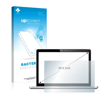 Front side of a product packaging with the brand logo upscreen. Next to it is the device shown with the corresponding screen p