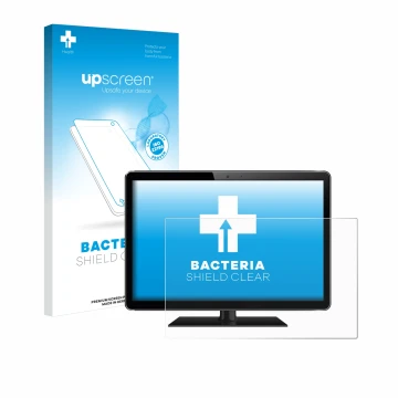 Front side of a product packaging with the brand logo upscreen. Next to it is the device shown with the corresponding screen p