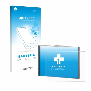 Front side of a product packaging with the brand logo upscreen. Next to it is the device Siemens Simatic MP 377 12