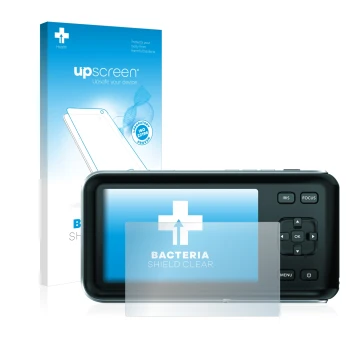 Front side of a product packaging with the brand logo upscreen. Next to it is the device Blackmagic Pocket Cinema Camera shown