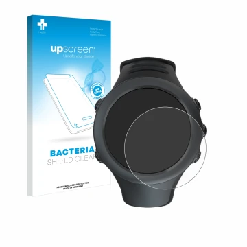 Front side of a product packaging with the brand logo upscreen. Next to it is the device Suunto Ambit3 Sport Black shown with 