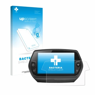 Front side of a product packaging with the brand logo upscreen. Next to it is the device Bosch Nyon 2014 shown with the corres