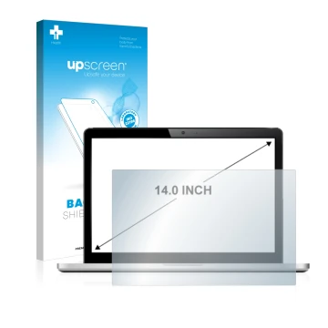 Front side of a product packaging with the brand logo upscreen. Next to it is the device shown with the corresponding screen p