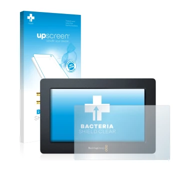 Front side of a product packaging with the brand logo upscreen. Next to it is the device Blackmagic Design Blackmagic Video As