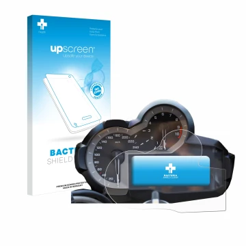 Front side of a product packaging with the brand logo upscreen. Next to it is the device BMW R 1200 GS K50 2013-2018 Speedomet