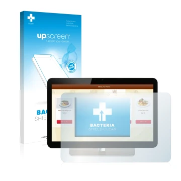 Front side of a product packaging with the brand logo upscreen. Next to it is the device Aopen eTILE 19M shown with the corres