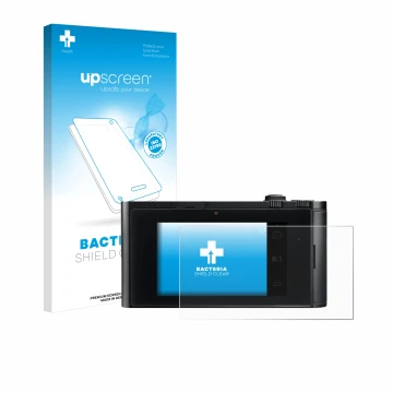 Front side of a product packaging with the brand logo upscreen. Next to it is the device Leica TL2 shown with the correspondin
