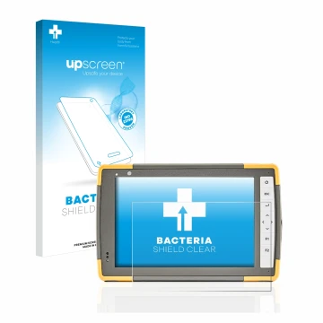 Front side of a product packaging with the brand logo upscreen. Next to it is the device Topcon FC-5000 shown with the corresp