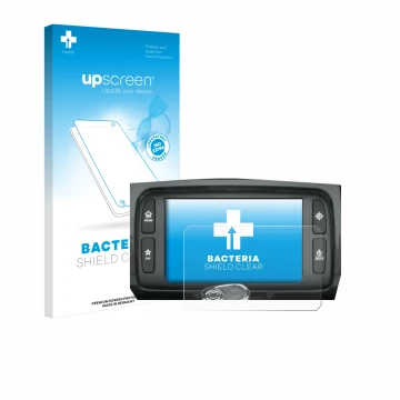 Front side of a product packaging with the brand logo upscreen. Next to it is the device Harley Davidson Boom Box 6.5 shown wi