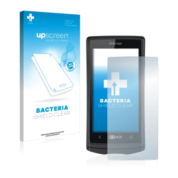 Front side of a product packaging with the brand logo upscreen. Next to it is the device Orderman 5 shown with the correspondi