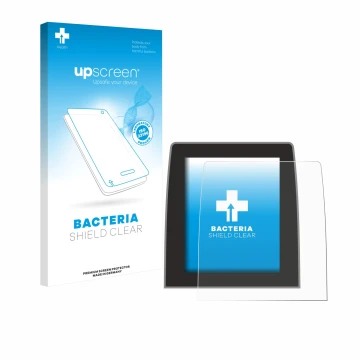 Front side of a product packaging with the brand logo upscreen. Next to it is the device Renault Clio 5 2020 Easy Link 9.3