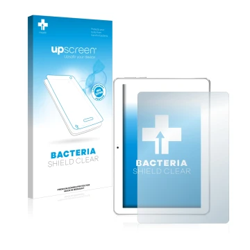 Front side of a product packaging with the brand logo upscreen. Next to it is the device Toscido X108 10