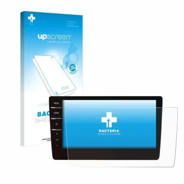 Front side of a product packaging with the brand logo upscreen. Next to it is the device Volkswagen Arteon 2019 Discover Pro 9