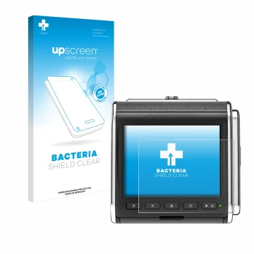 Front side of a product packaging with the brand logo upscreen. Next to it is the device Hasselblad CFV II-2 50C 907X shown wi