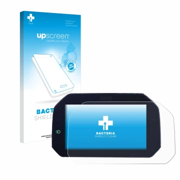 Front side of a product packaging with the brand logo upscreen. Next to it is the device BMW S 1000 XR 2020 Connectivity TFT 6