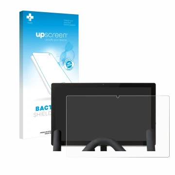 Front side of a product packaging with the brand logo upscreen. Next to it is the device Peloton Bike shown with the correspon