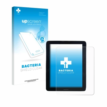 Front side of a product packaging with the brand logo upscreen. Next to it is the device Volvo Polestar 2 2021 Infotainment Sy