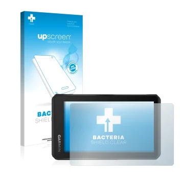 Front side of a product packaging with the brand logo upscreen. Next to it is the device Garmin Tread 5.5