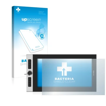 Front side of a product packaging with the brand logo upscreen. Next to it is the device XP-Pen Innovator 16 shown with the co