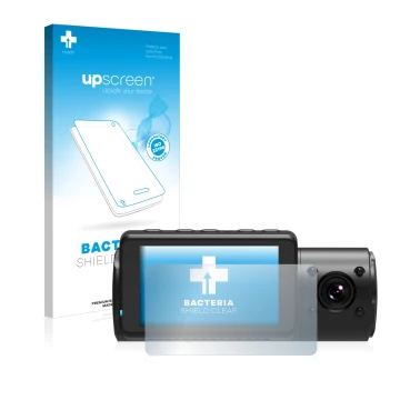 Front side of a product packaging with the brand logo upscreen. Next to it is the device Vantrue N4 shown with the correspondi