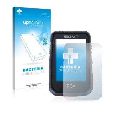 Front side of a product packaging with the brand logo upscreen. Next to it is the device Sigma ROX 2.0 shown with the correspo