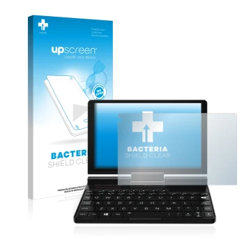 Front side of a product packaging with the brand logo upscreen. Next to it is the device GPD Pocket 3 shown with the correspon