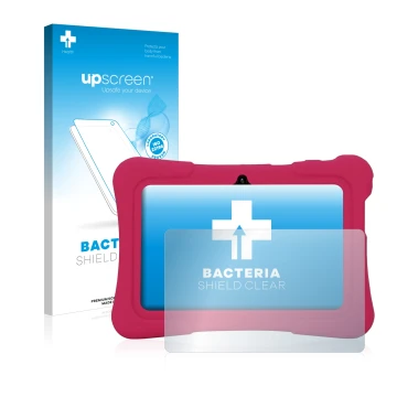 Front side of a product packaging with the brand logo upscreen. Next to it is the device Pritom K7 shown with the correspondin